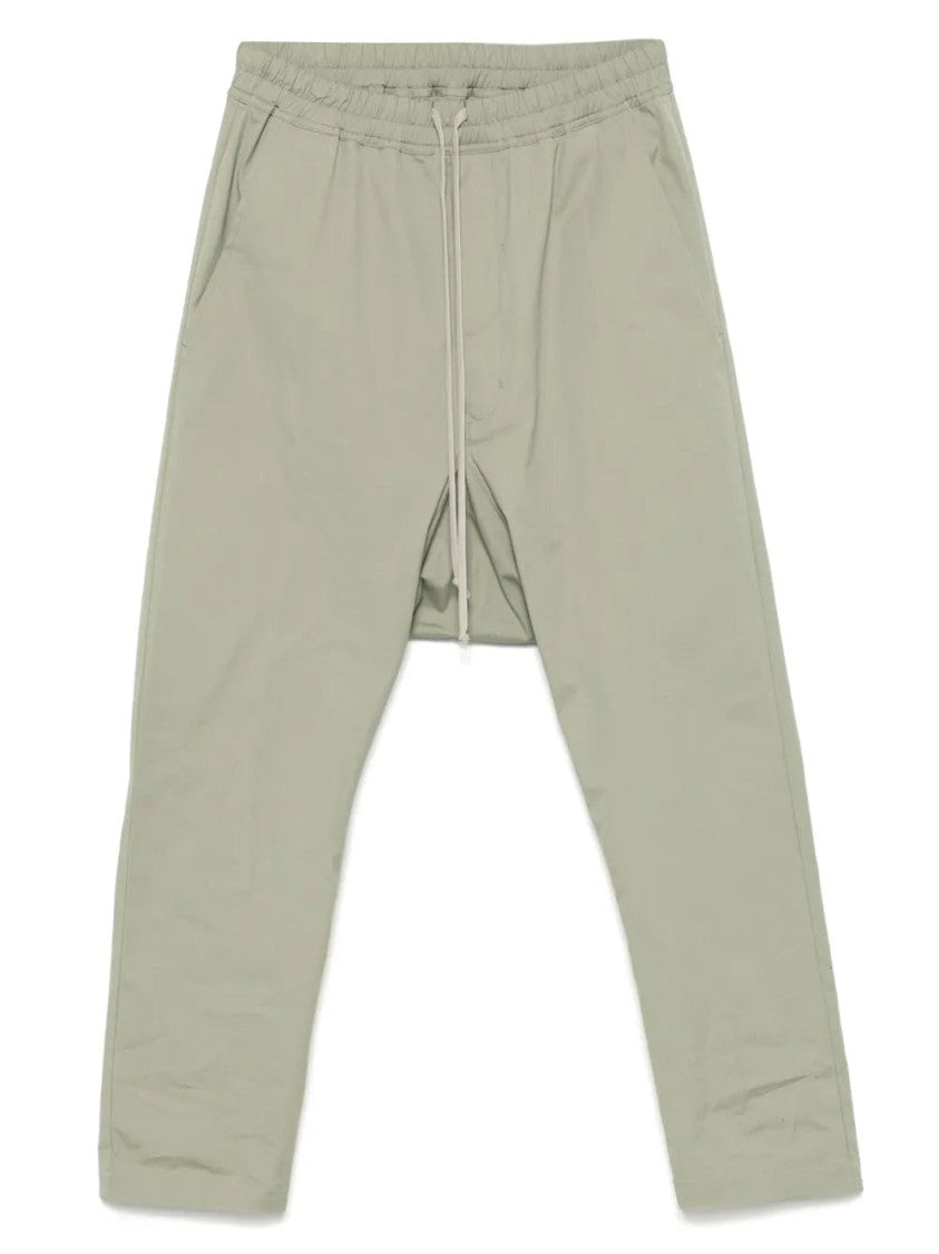 Rick Owens Relaxed Fit Trousers With Elastic Waistband