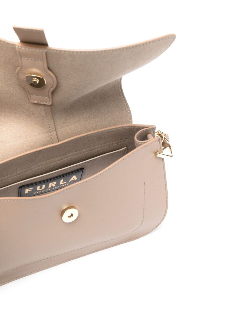 Furla Structured Flap Shoulder Bag