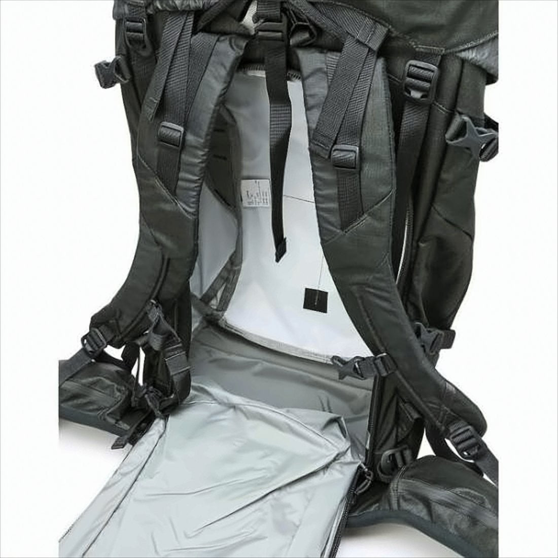 Teton Bros Durable Black Backpack With Adjustable Straps