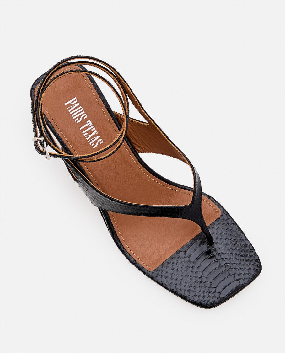 Paris Texas 55mm Portofino Lace Up Sandal