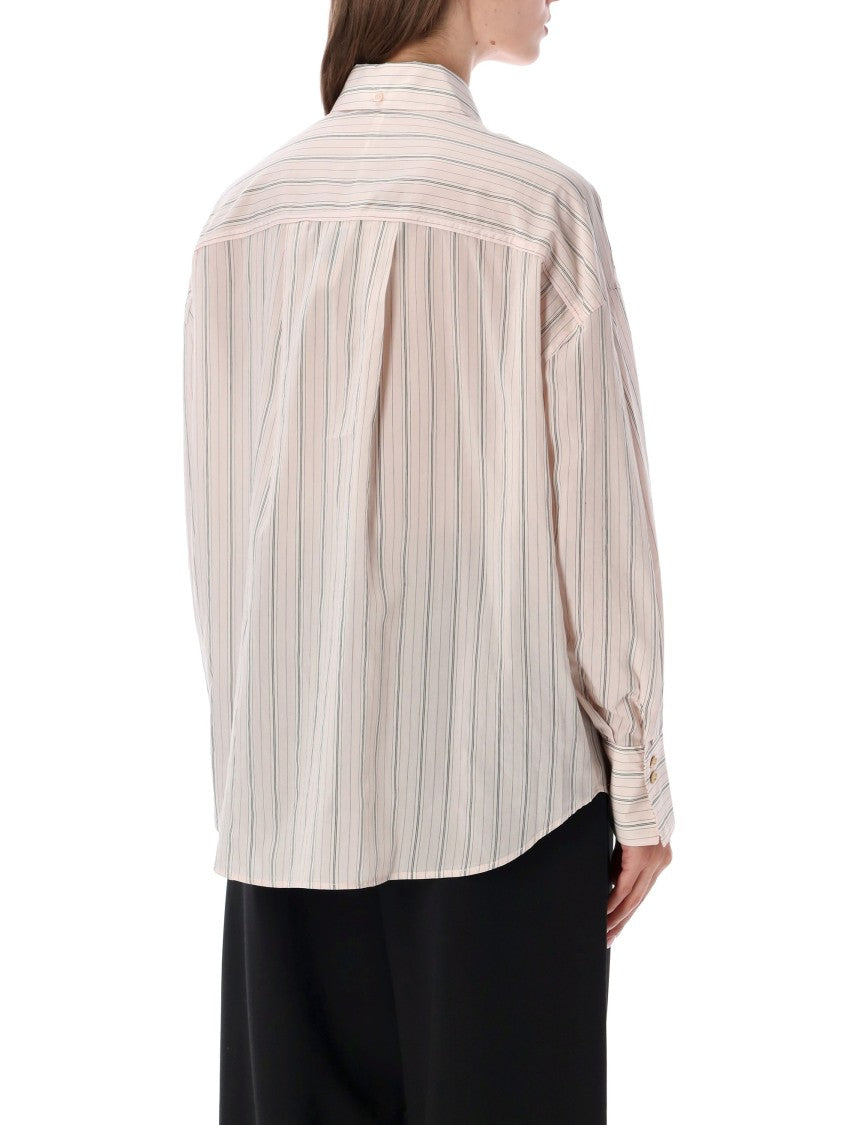 Sessùn Mabel Loose-Fit Vertical Stripe Shirt