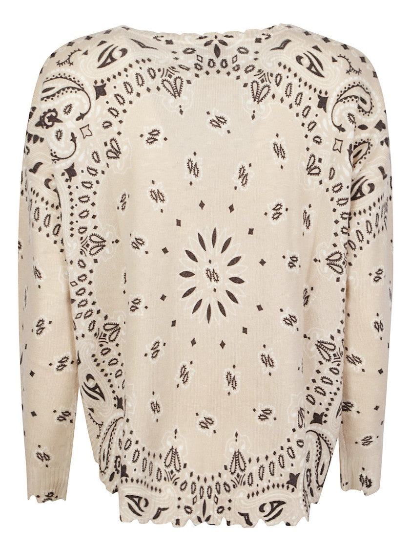 Kujten Mela Abba Bandana Bico Cashmere Sweater