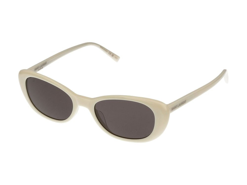 Saint Laurent Sunglasses Saint Laurent Sl 822 004 Ivory Ivory Black 52/18/145