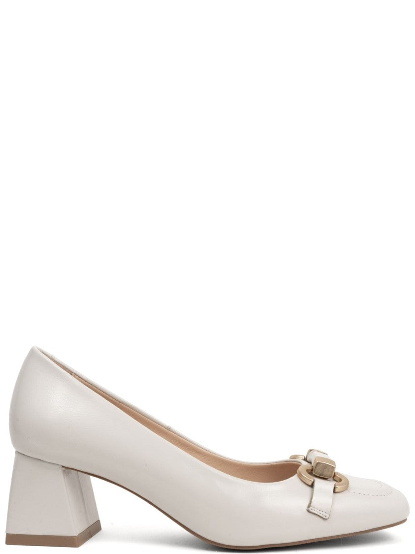 Sergio Moretti Classic Closed Pumps With Mid-Height Block Heel