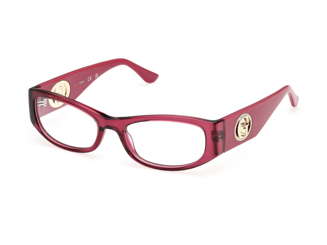 Guess Gu50352 Oversized Rectangular Eyeglasses