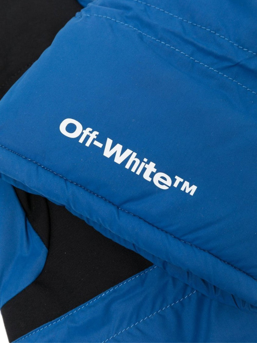 Off-White Bounce Logo Ski Mittens Gloves