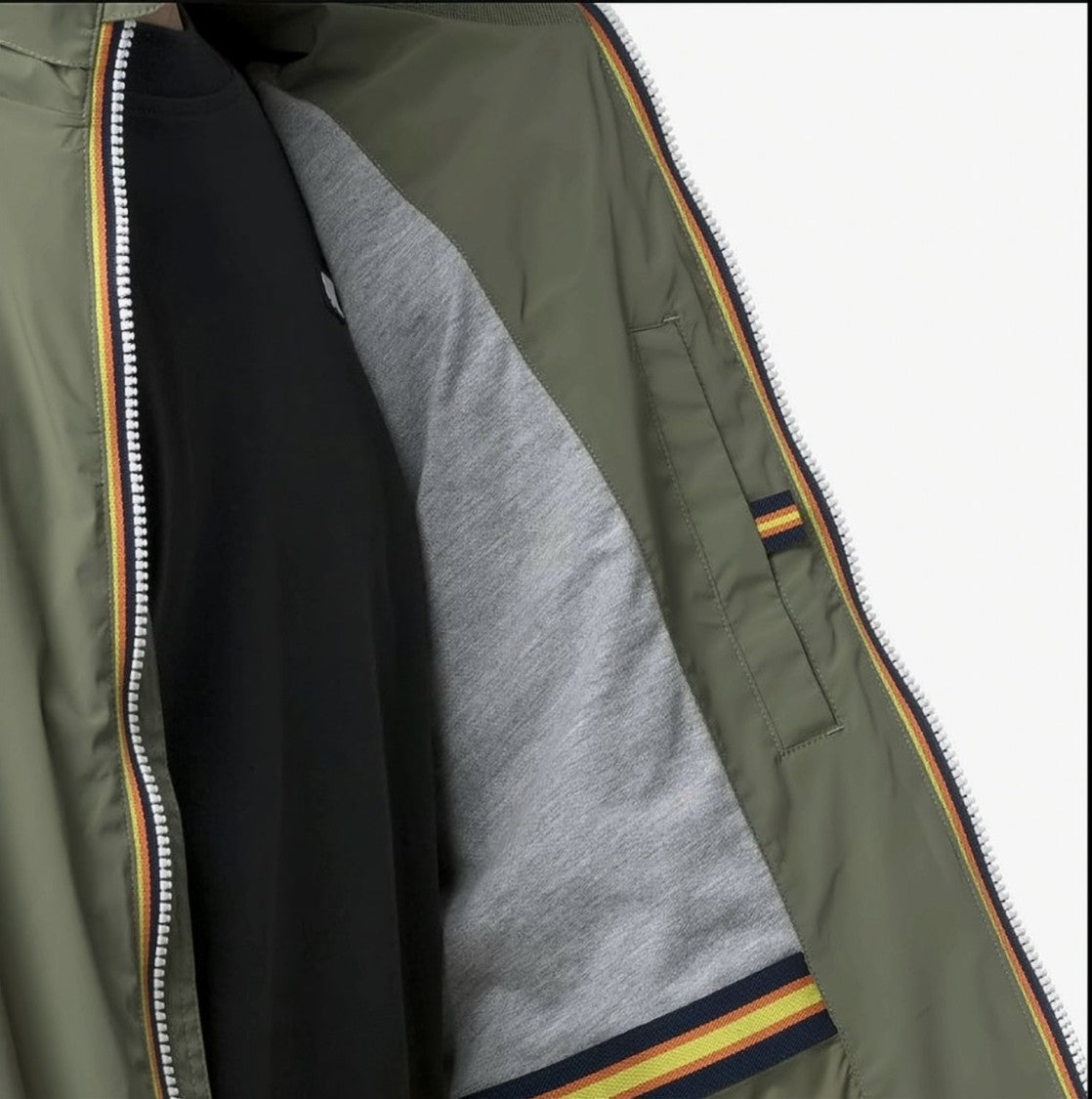 K-Way Valen Waterproof Stretch Nylon Jersey Jacket
