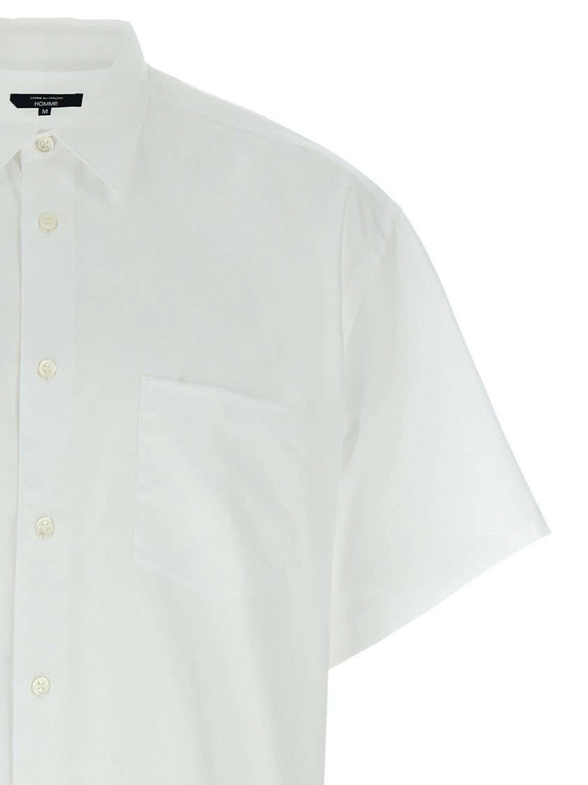 Comme Des Garçons Logo Embroidery Shirt