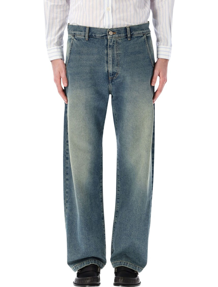 Mfpen Straight Cut Organic Denim Jeans