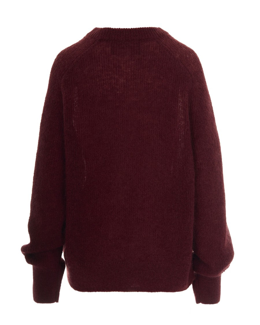 Rotate Burgundy Logo Sweater