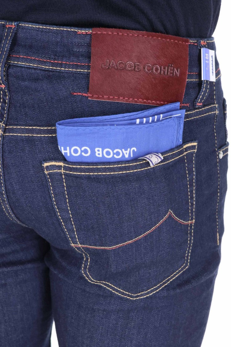 Jacob Cohen Cavallino Bard Fit Red Comfort Denim Jeans