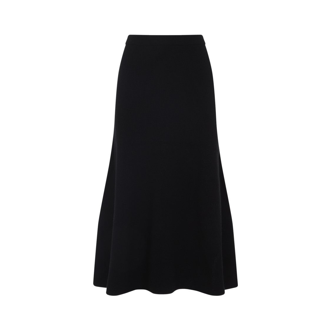 Fabiana Filippi A-Line Midi Skirt In Wool Blend