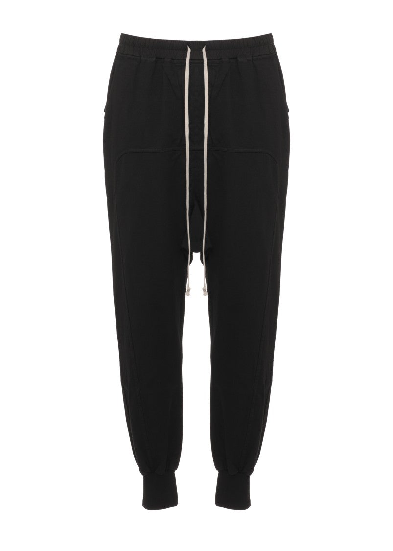 Drkshdw Black Relaxed Drawstring Cotton Pants