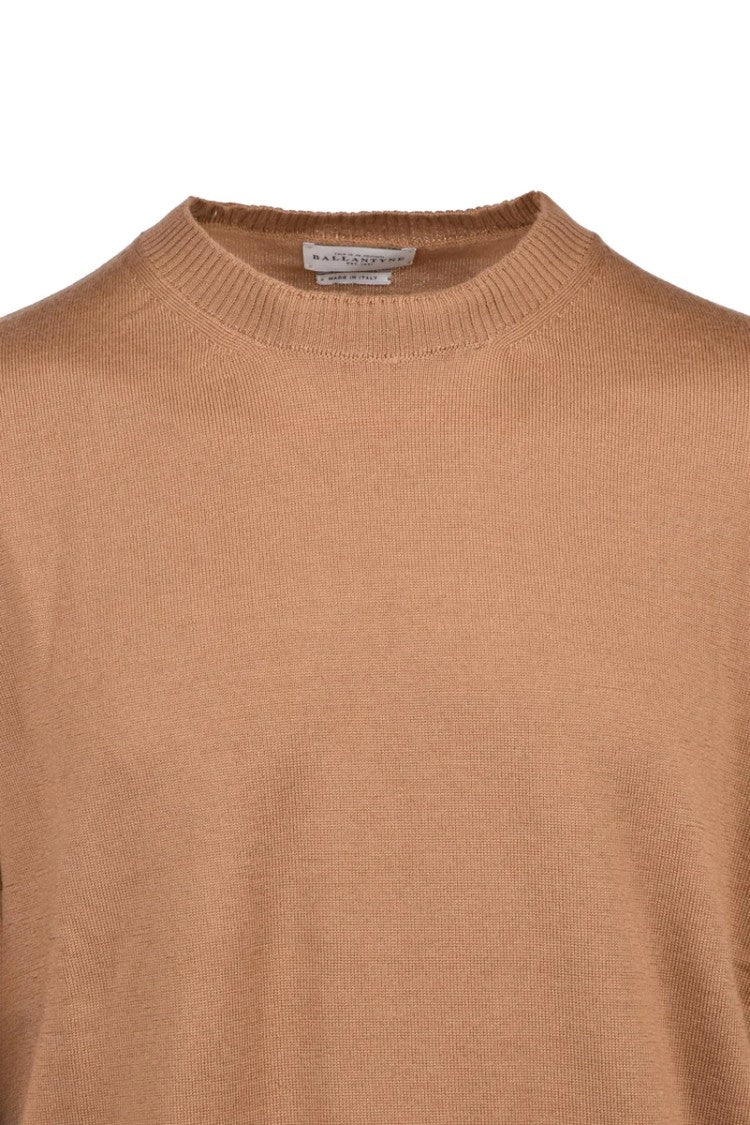 Ballantyne Wool Crewneck Pullover - Brown