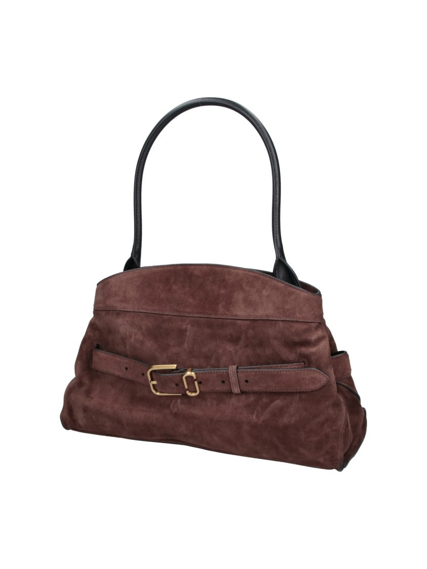 Marc Jacobs Brown The Dakota Suede Shoulder Bag