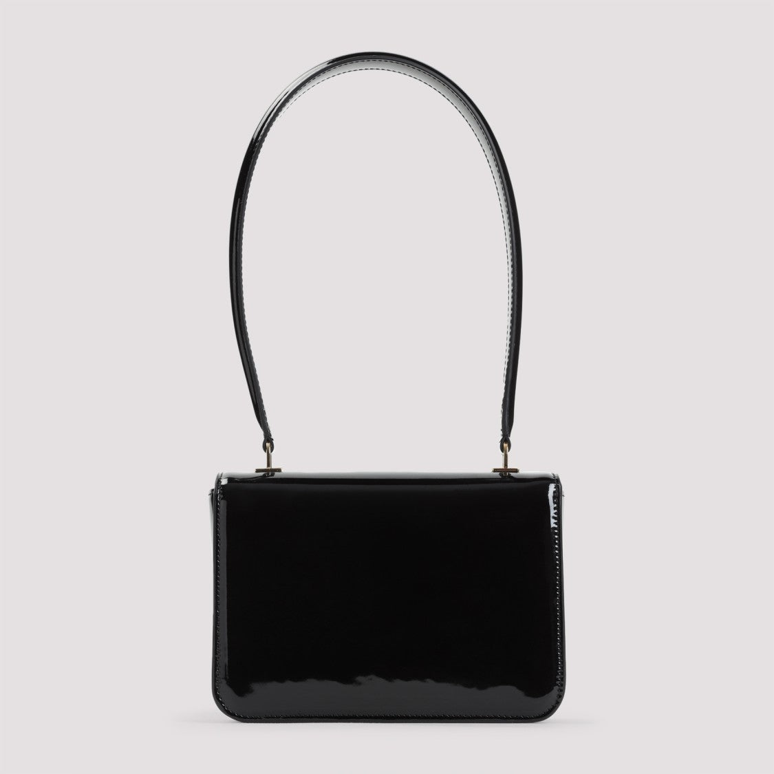 Celine Teen Garance Black Patent Calf Leather Shoulder Bag