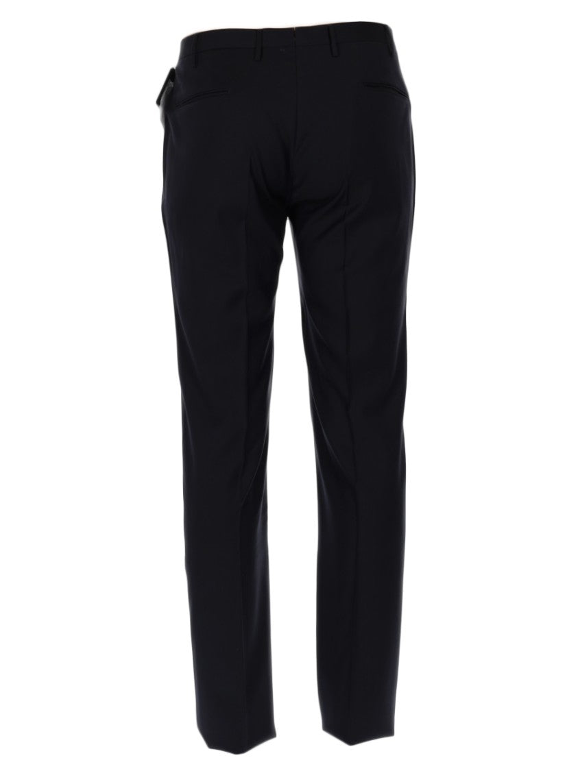 Incotex Tailored Wool Straight-Leg Formal Pants