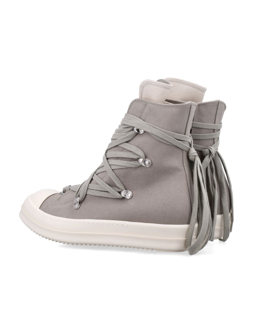 Drkshdw By Rick Owens Megalace Sneaks In Overdyed Denim