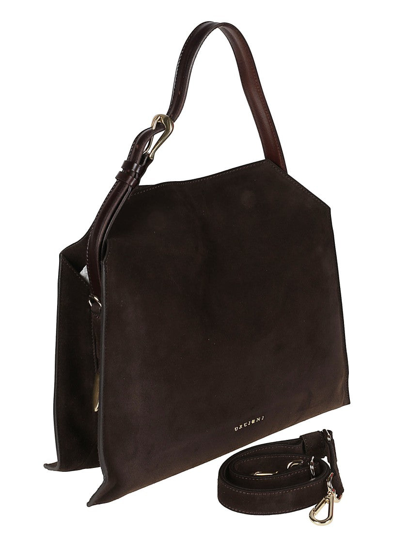 Orciani Trinity Medium Calf Leather Tote Bag