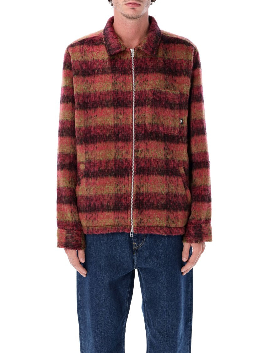 Huf Megablast Plaid Fuzzy Jacket