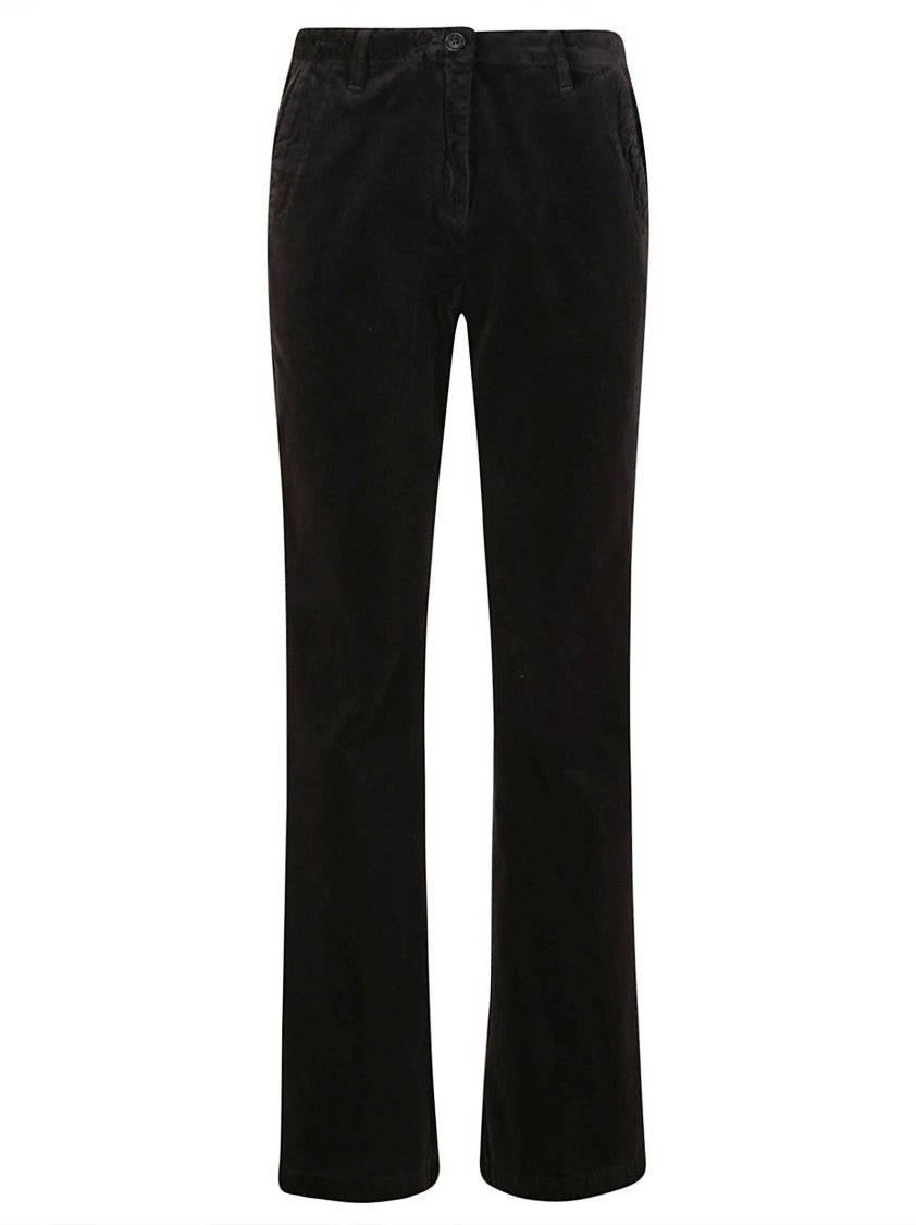 Massimo Alba Straight-Leg Cotton Trousers With Tailored Finish
