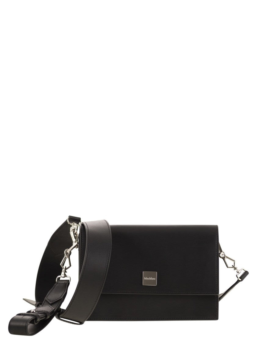 Max Mara Biancaroughs - Small Leather Crossbody Bag
