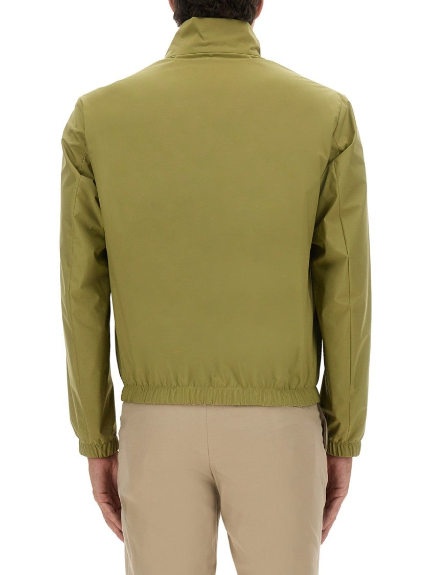 Boss Camel Olive Green Reversible Jacket