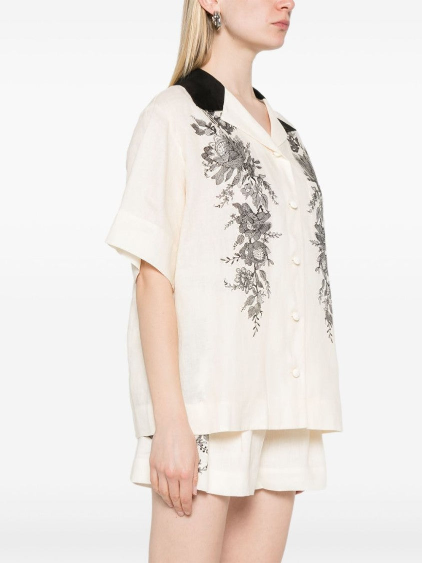 Zimmermann Short Sleeve Shirt