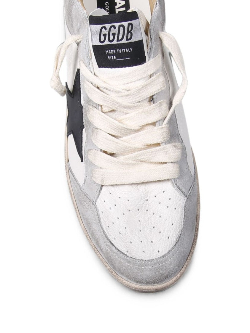 Golden Goose Low-Top Vintage Bold Accent Sneakers