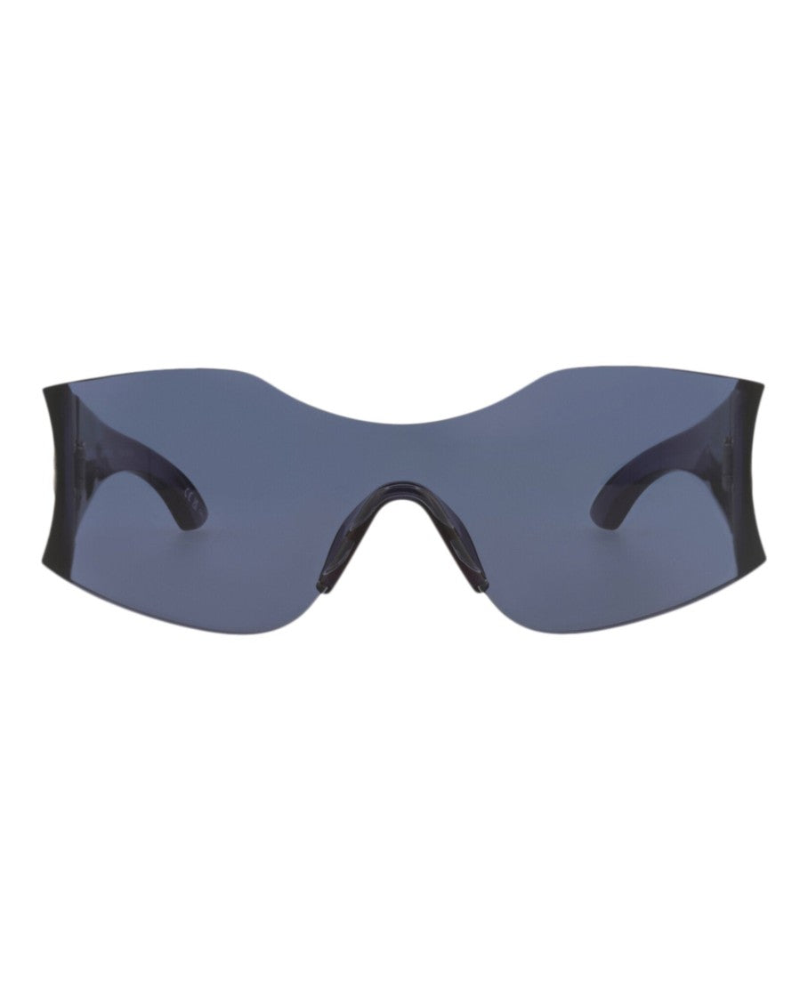 Balenciaga Shield-Frame Nylon Sunglasses