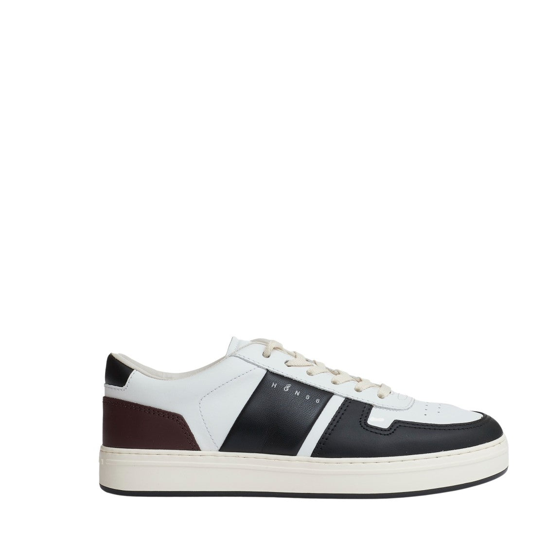Hogan H Tv Sneakers Leather White Black