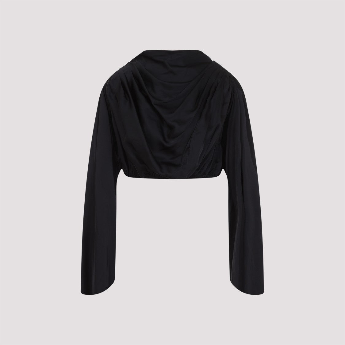 Rick Owens Claudette Black Acetate Top