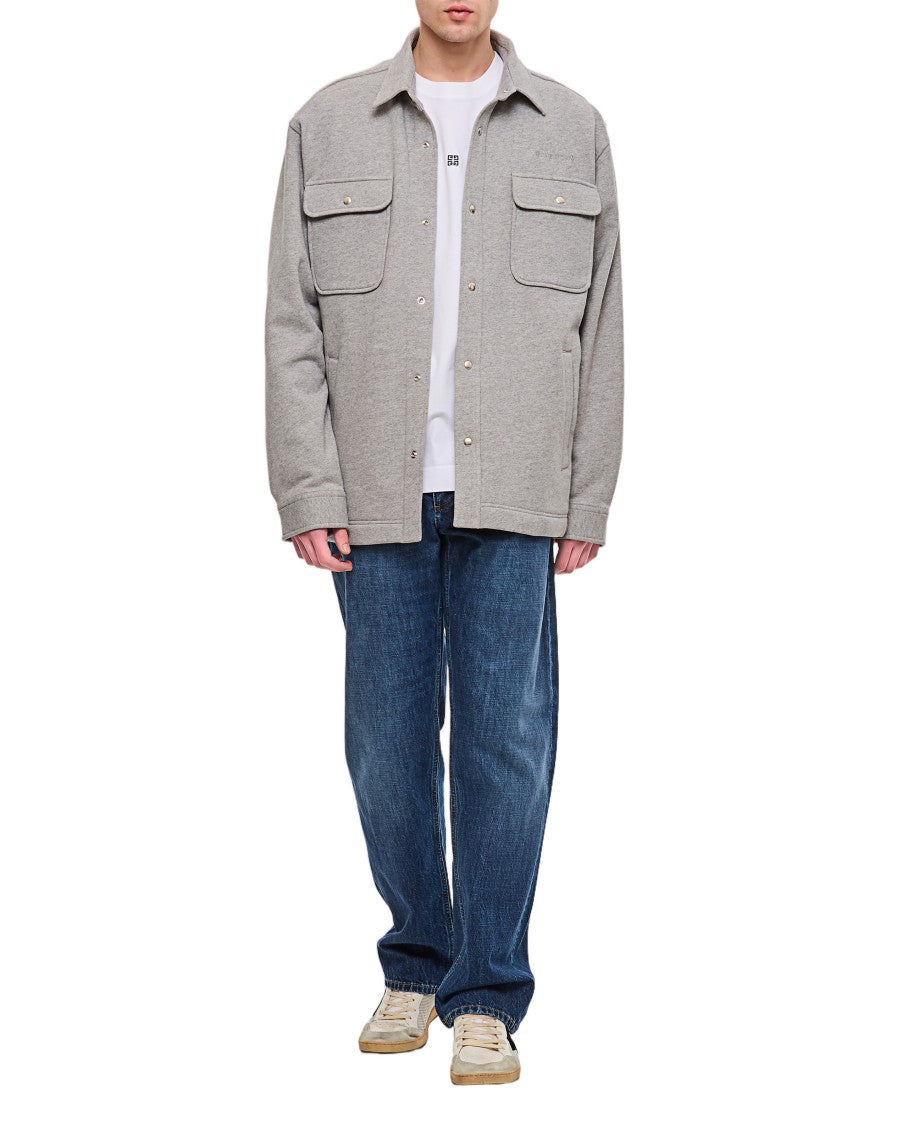 Givenchy Relaxed Fit Button-Front Shirt With Flap Pockets