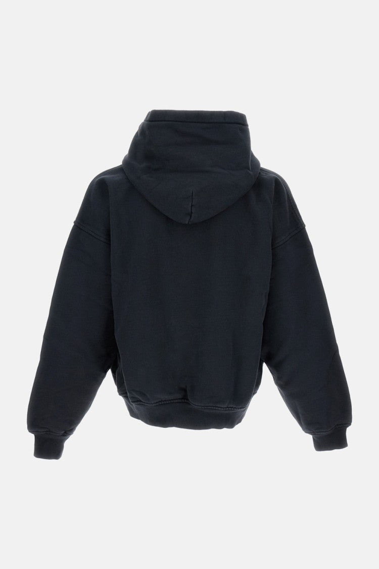 Rhude Loose-Fit Hooded Sweatshirt With Ribbed Cuffs
