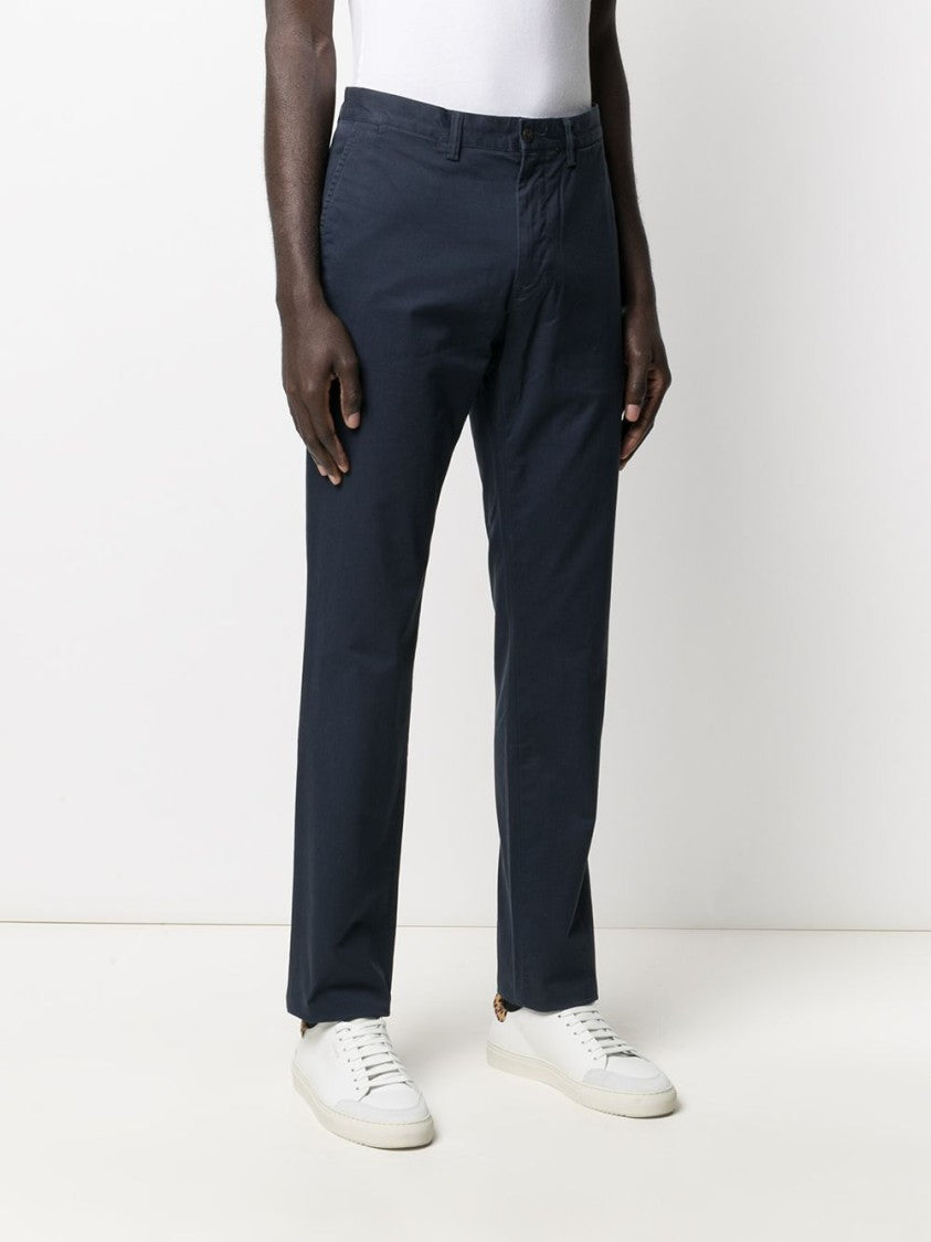 Polo Ralph Lauren Taupe Straight-Leg Tailored Silhouette Trousers