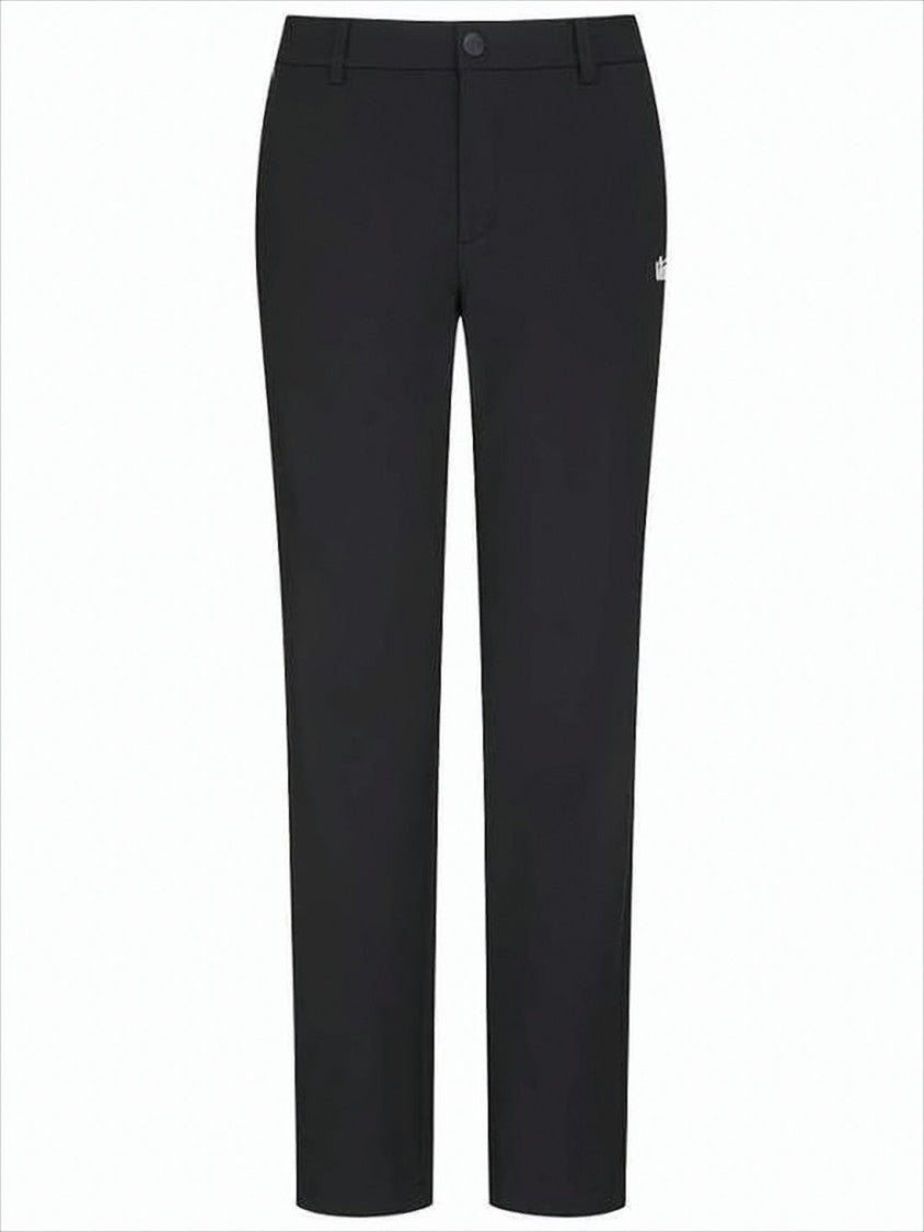 Vice Golf Tailored Black Straight Pants With Design