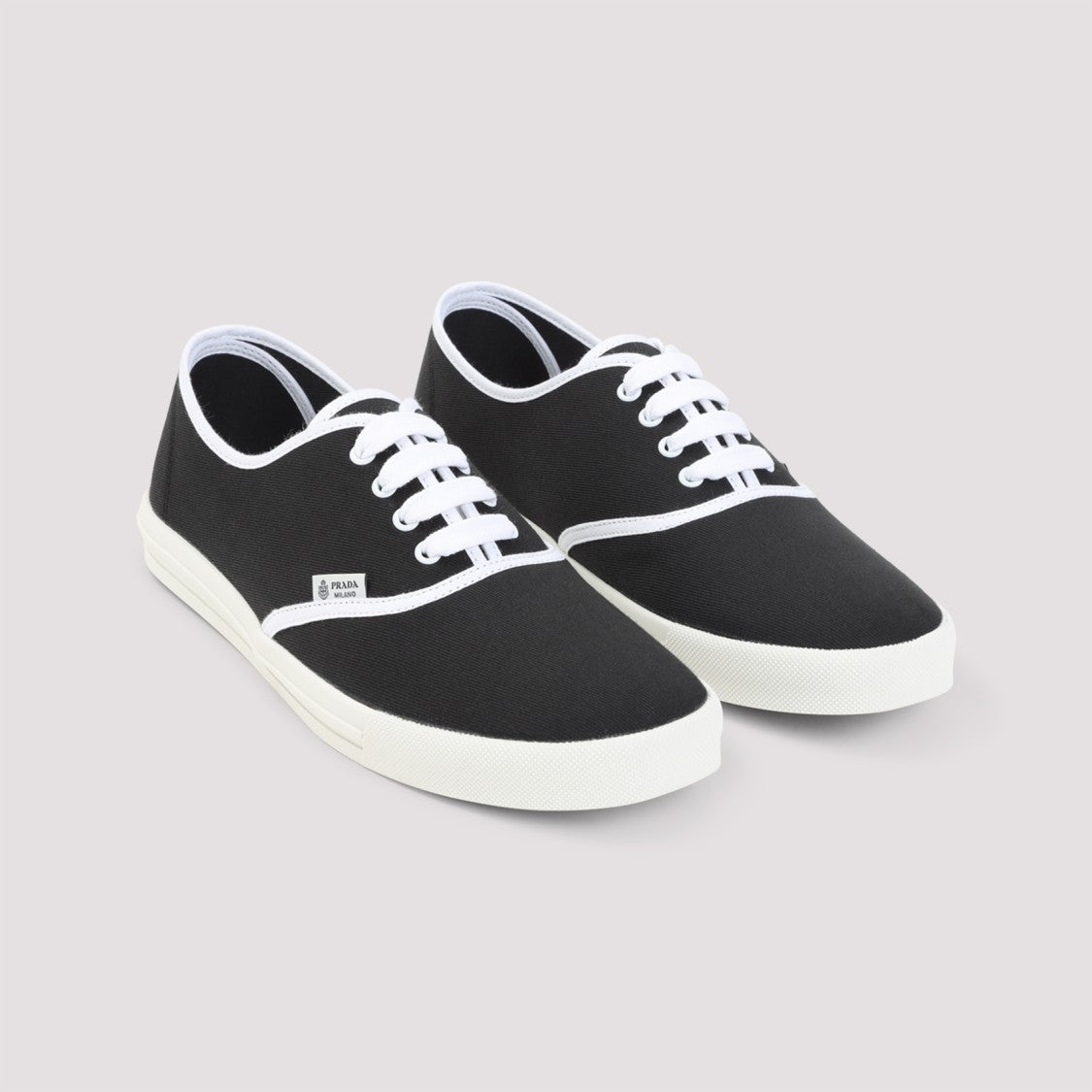 Prada Cotton Laced Shoes