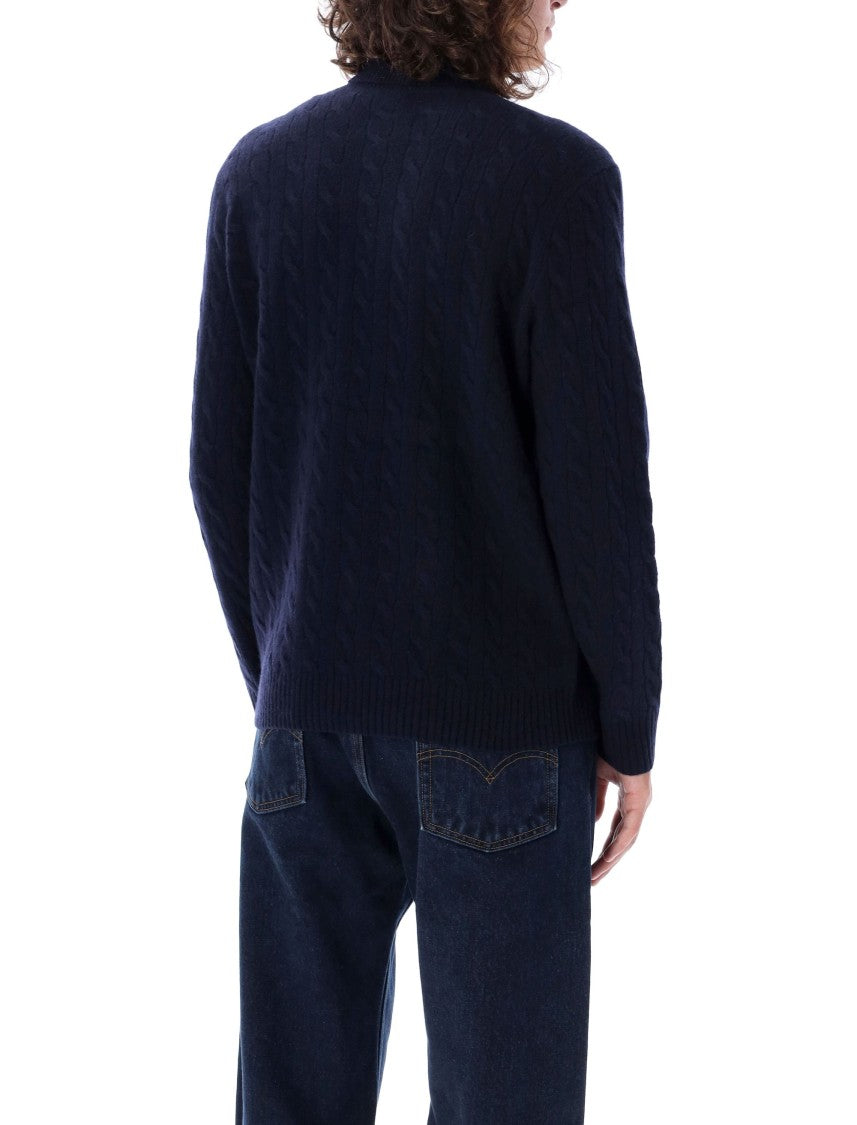 Polo Ralph Lauren Cable Knit High-Neck Sweater