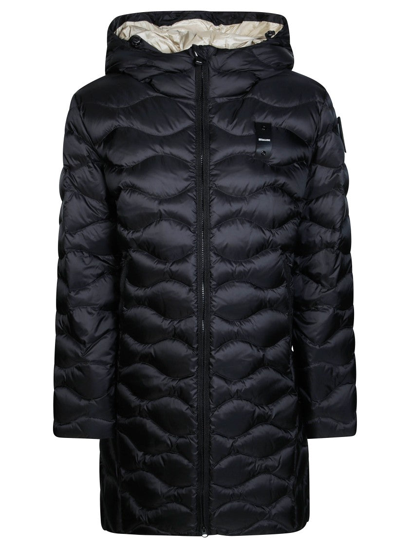 Blauer Lyne Glossy Quilted Down Jacket
