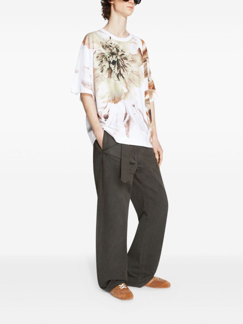 Dries Van Noten Short-Sleeved Crew Neck T-Shirt