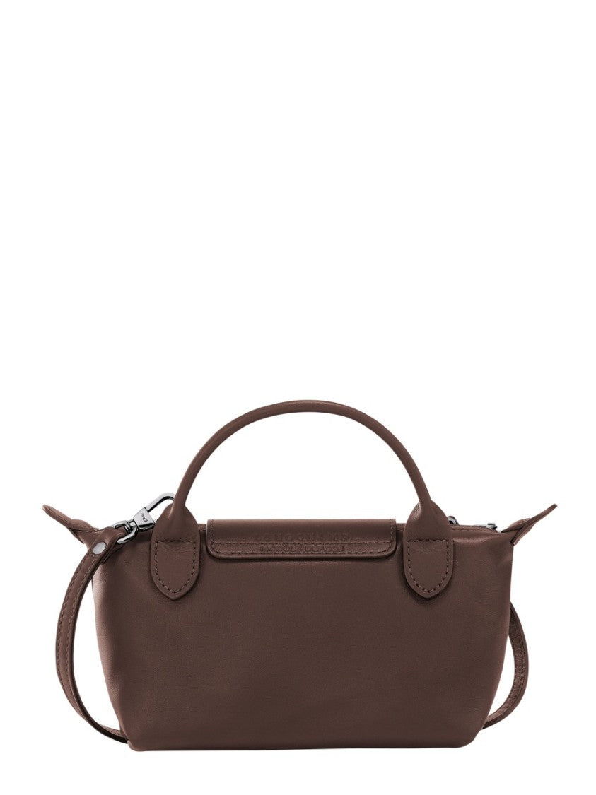 Longchamp Le Pliage Xtra Small Structured Leather Clutch