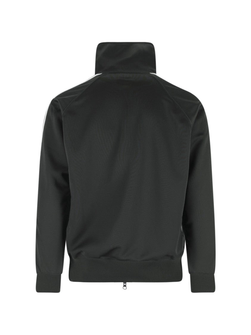 Needles Black Poly Smooth Double Zip Jacket
