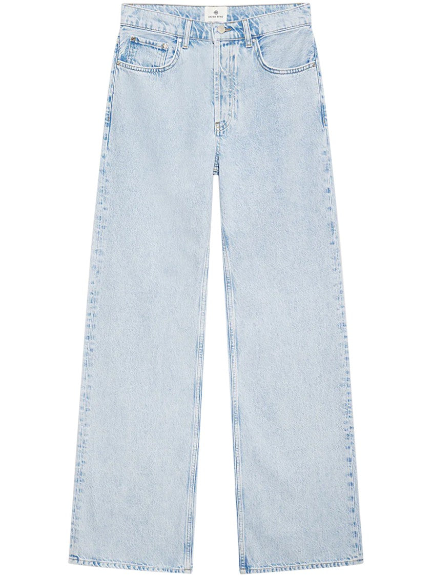 Anine Bing High-Waisted Wide-Leg Trousers With Vintage Appeal