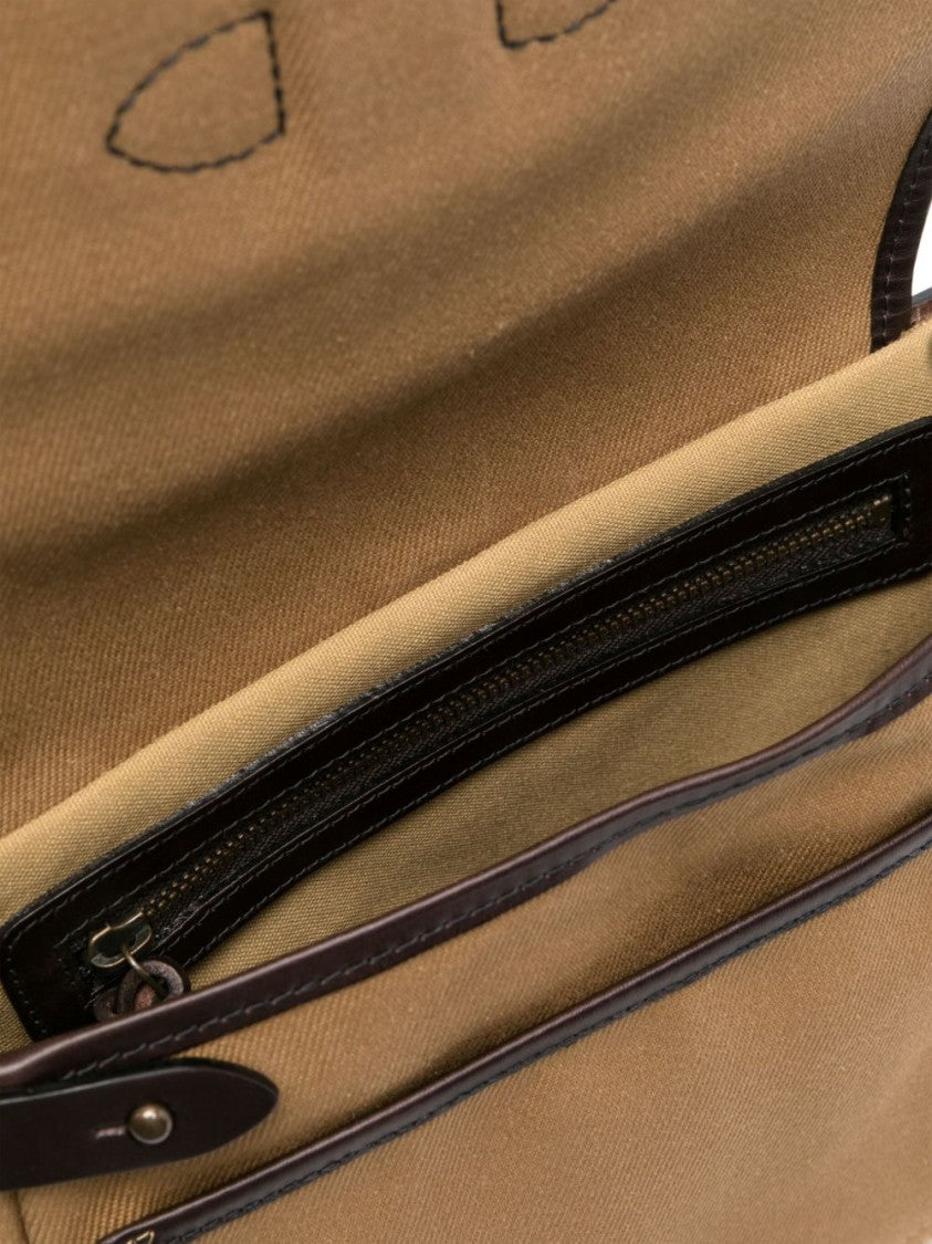 Filson Structured Flap Closure Shoulder Bag