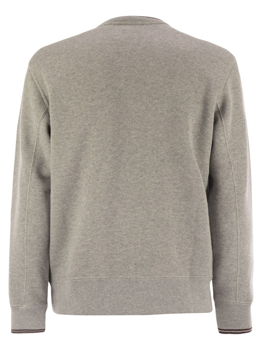 Autry Crew-Neck Sweatshirt With Logo