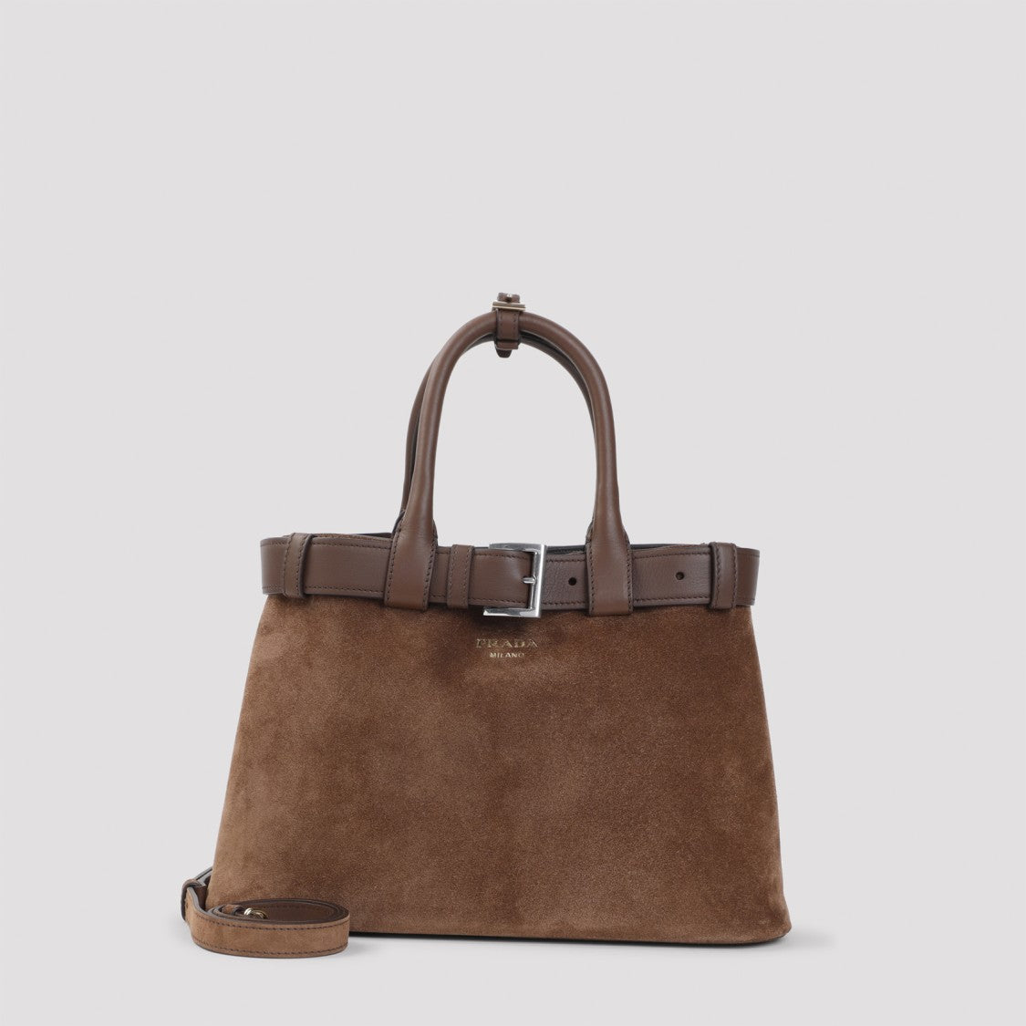 Prada Cocoa Calf Leather Handbag