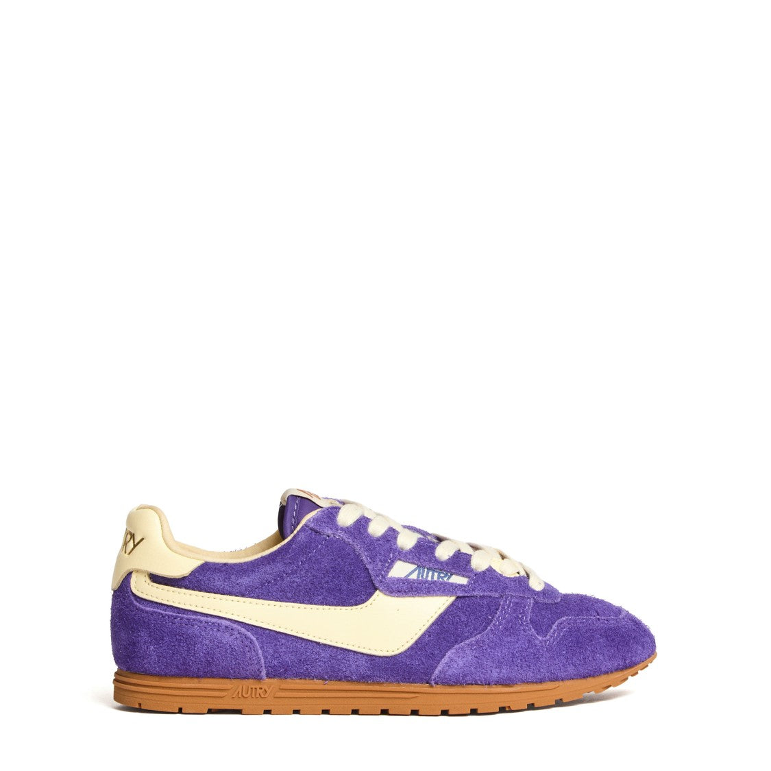 Autry Windspin Shaved Suede Running Sneakers