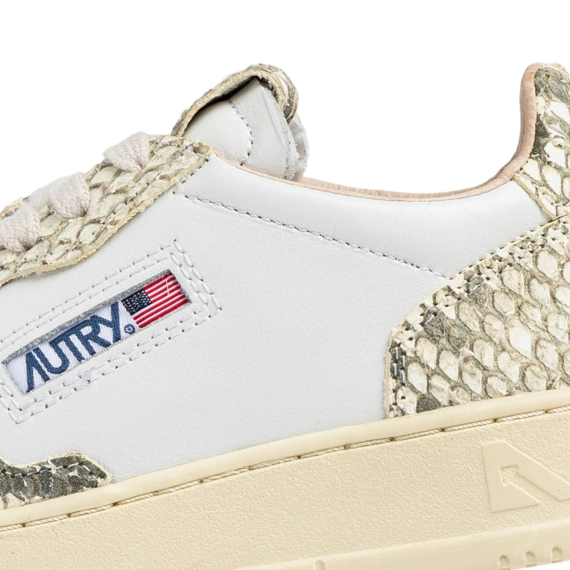 Autry Multicolor Animal Print Leather Sneakers