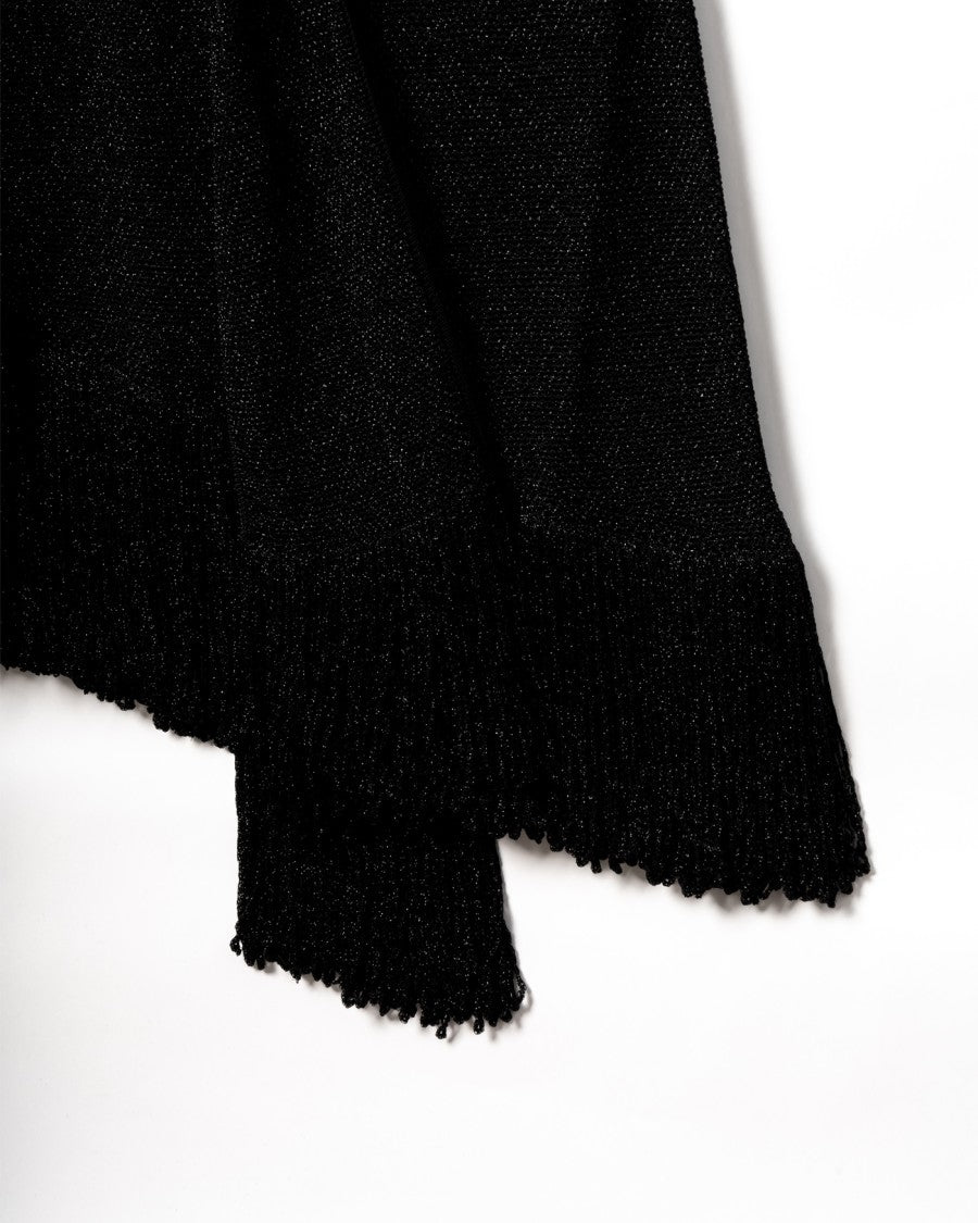 Lanvin Fitted Black Evening Dress