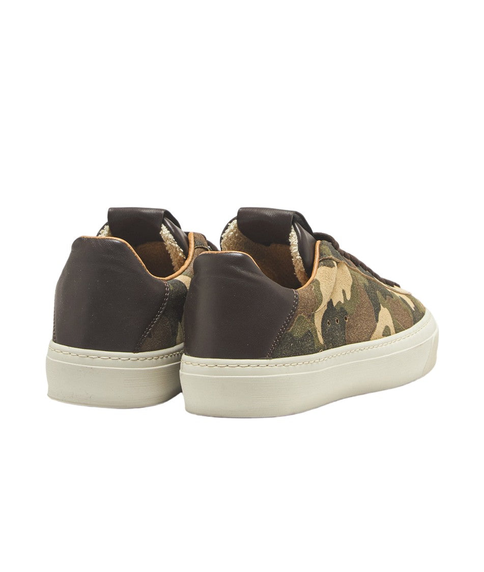 Aqua Alta Venice Aqua Alta Moro Military Low-Top Sneakers